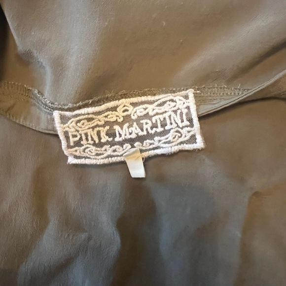 Pink Martini - Olive green T shirt - Picture 5 of 6